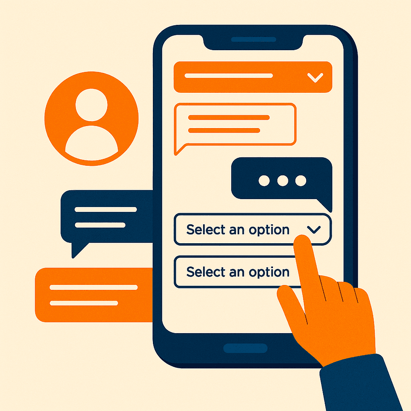 Guided Chat Interface